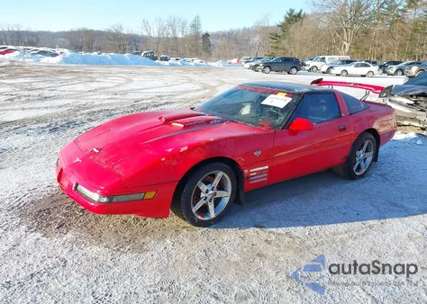 1993 Chevrolet Corvette from USA, damaged, VIN 1G1YY23P9P5106646